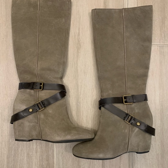 Franco Sarto Suede boots sz 9 - Picture 2 of 13